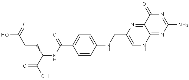 N-4-[(2-Amido-4-oxo-1,4-dihydro-6-terene)methylamino]benzoyl-L-glutamic acid(59-30-3)